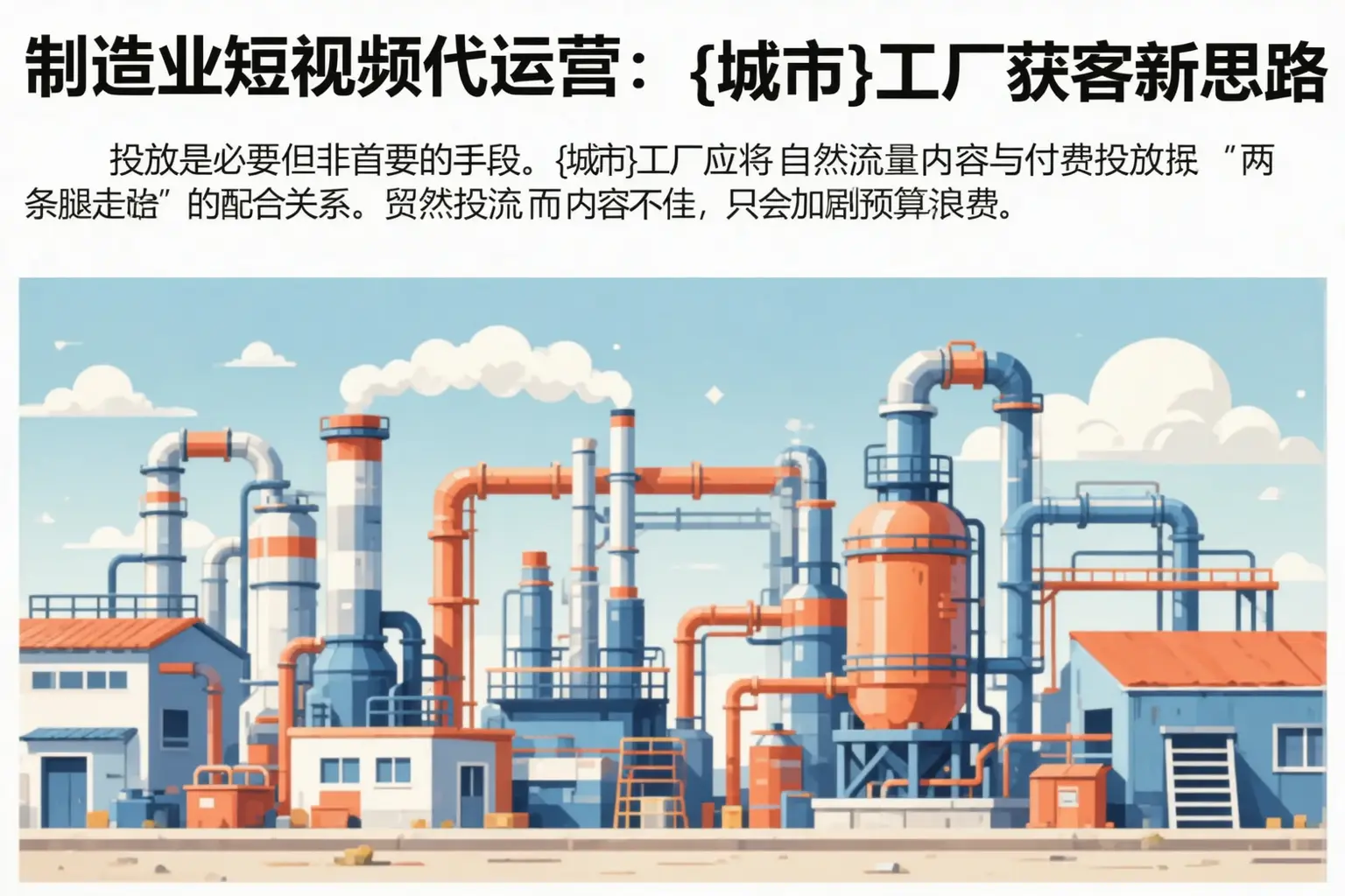制造业短视频代运营：云南工厂获客新思路